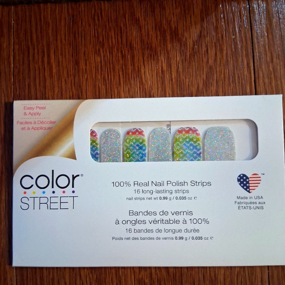 Color Street Glitter Nail Polish Strips